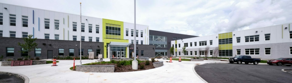 West Bedford School Exterior Main Entrance