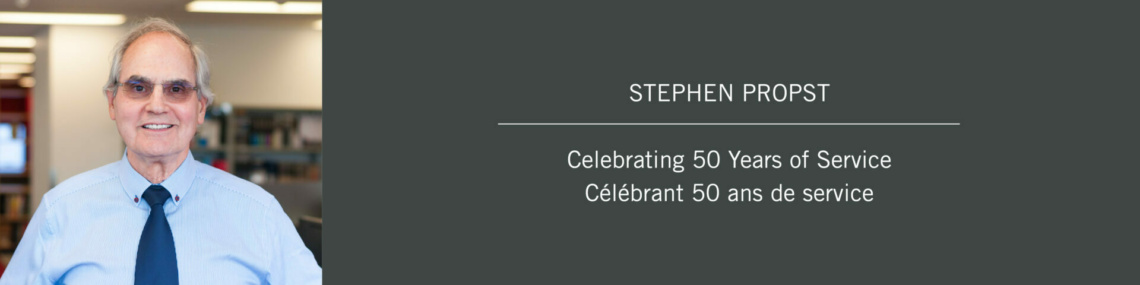 Stephen Propst Celebrating 50 years Headshot