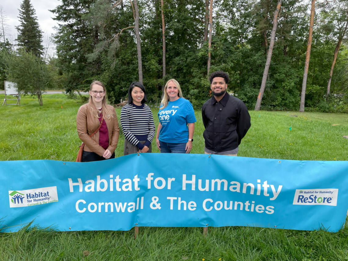 Habitat for Humanity Ground Breaking Event Group Photo