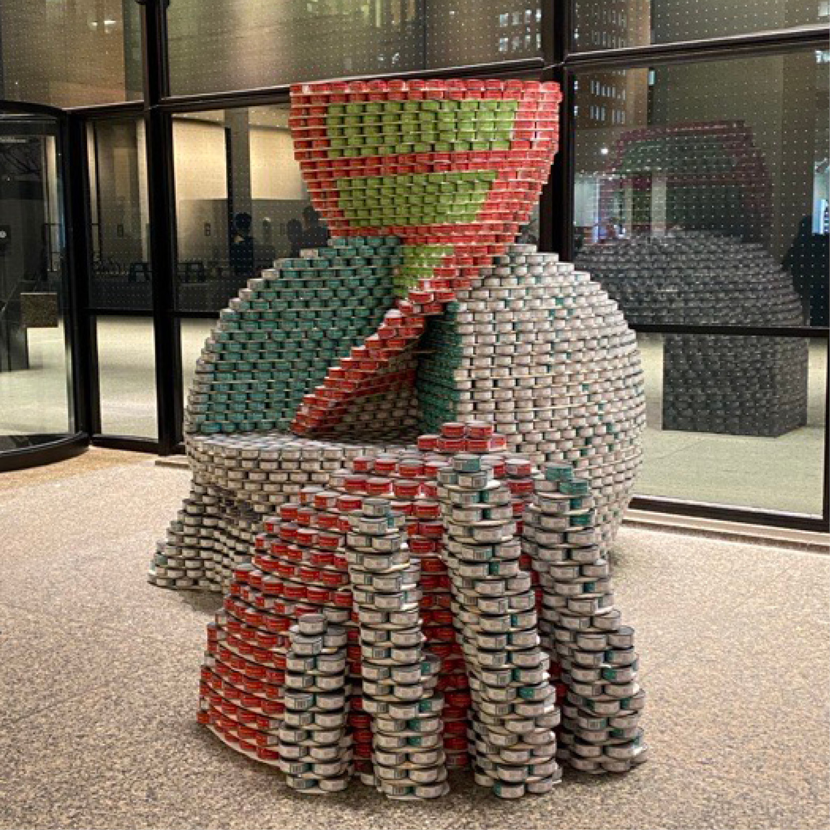 From Cans to Compassion: A49 GTA Participates in this year's CANstruction