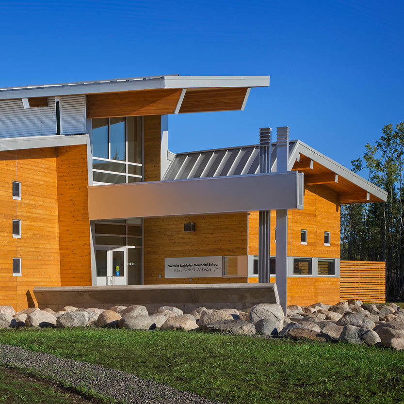 Victoria Linklater Memorial School is the featured project of the week in Real Cedar